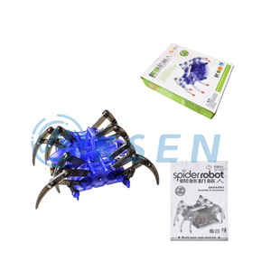 <span class=keywords><strong>Robot</strong></span> <span class=keywords><strong>Araña</strong></span> AI-KSEN, Kit de Ensamblaje de Juguete Científico Eléctrico para Construir, Tecnología DIY, <span class=keywords><strong>Mini</strong></span> Invento, Regalo - Product Image 3