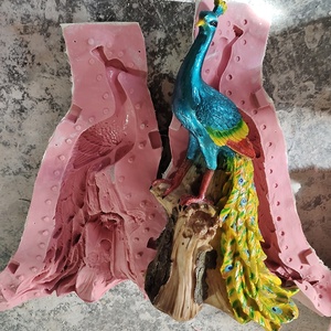 Moldes de hormigón personalizados opcionales de muchos estilos, estatua de Animal grande, molde comercial, moldes de estatua de jardín de fibra de vidrio para exteriores - Product Image 3