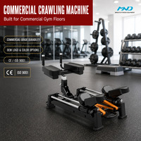 Appareil de musculation professionnel MND C98 pour clubs de fitness, entraîneur de force à roulettes en acier