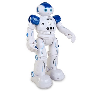 Robot RC Intelligent Programmable à Détection de Geste, Jouet de Danse Éducatif avec Affichage Automatique, SJY-R2, Plastique Bleu, Télécommande Intelligente - Product Image 1