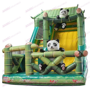 <span class=keywords><strong>Inflatable</strong></span> <span class=keywords><strong>Panda</strong></span> SLIDES thương mại sân chơi trượt tùy chỉnh ngoài trời <span class=keywords><strong>Inflatable</strong></span> khô trượt cho người lớn - Product Image 1