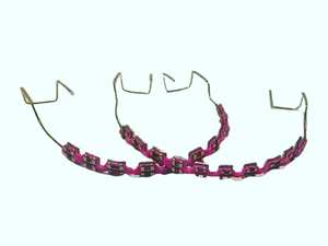 Nuovi Prodotti: Mini Apparecchi Ortodontici Regolabili in Acciaio Inossidabile, <span class=keywords><strong>Brackets</strong></span> Dentali alla Moda per Decorazione - Product Image 6
