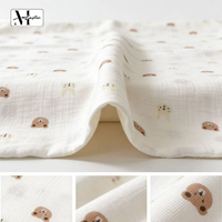 Tissu en coton bio texturé brocart froissé, tissé, lourd, respirant, confortable, doux pour la peau, peigné, écologique, crêpe