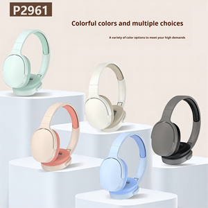 Hot Selling P2961 Head Mounted Headsets BT5.1 Earphones Ultra Long Battery Life Wireless Subwoofer Earphones
