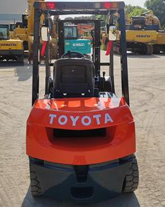 Used 2.5T 3T Toyota Japanese <b>Forklift</b> 4300KG Capacity 0-2000 Hours Hot Sale Japan Original FD25 in Stock - Product Image 5