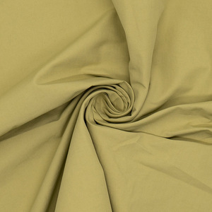 70*50 Cotton <b>Blend</b> Plain Weave Brushed Non‑Stretch Drill Woven Khaki <b>Fabric</b> Ready Stock* - Product Image 4