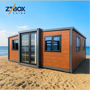 <span class=keywords><strong>Maison</strong></span> conteneur extensible moderne prête à être expédiée, <span class=keywords><strong>maison</strong></span> conteneur modulaire extensible préfabriquée pour hôtel de luxe sur la plage, Airbnb - Product Image 1