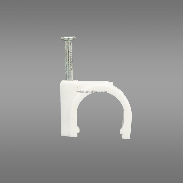 HDS High Quality Cheap Round Cable Clips Made of PP Material 4mm~40mm