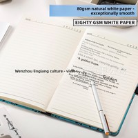 Carnet de notes professionnel A5 Snowflake - Édition Cadeau, Couverture en papier, Design couleur simple, Bloc-notes de bureau et Journal d'apprentissage