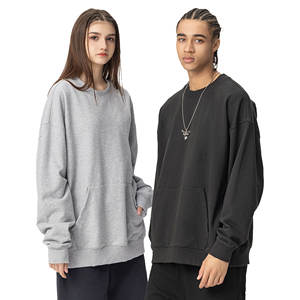 Sudadera con capucha extragrande en blanco personalizada Fleece Cotton Oversize Drop Shoulder Heavyweight Cropped Acid Washed Sdressed Boxy Hoodie - Product Image 4