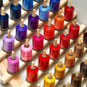 Fil de polyester ciré Xiange 20 #(0.52mm) 240 m/rouleau de fil ciré à coudre à la main - Product Image 5