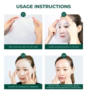 ओडी/ओएम कारखाने सीधे बिक्री हर्बल शीट मास्क की मरम्मत के लिए चेहरे के शरीर की मरम्मत के लिए हर्बल शीट मास्क - Product Image 5