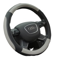 Housse de volant d'été en cuir artificiel, style sport, pour toutes les saisons, accessoires intérieurs automobiles