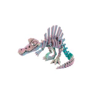 Esqueleto de dinosaurio Spinosaurus impreso en 3D, adorno de juguete de cristal hecho a mano, <span class=keywords><strong>serie</strong></span> congelada exclusiva transfronteriza, dinosaurio Animal divertido - Product Image 5