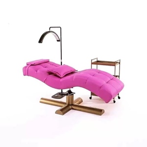 Hot Selling Eyelash Bed Adjustable Lift SPA Salon Facial Chair Customized Color Eyelash Tattoo Massage Bed for Beauty Salon - Product Image 1