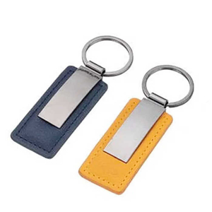 Logo <b>Key</b> <b>Rings</b> Keyring <b>Key</b> Pendant Metal Luxury Leather Keychain High Quality Durable Custom Color & Shape Gravure Printing - Product Image 6