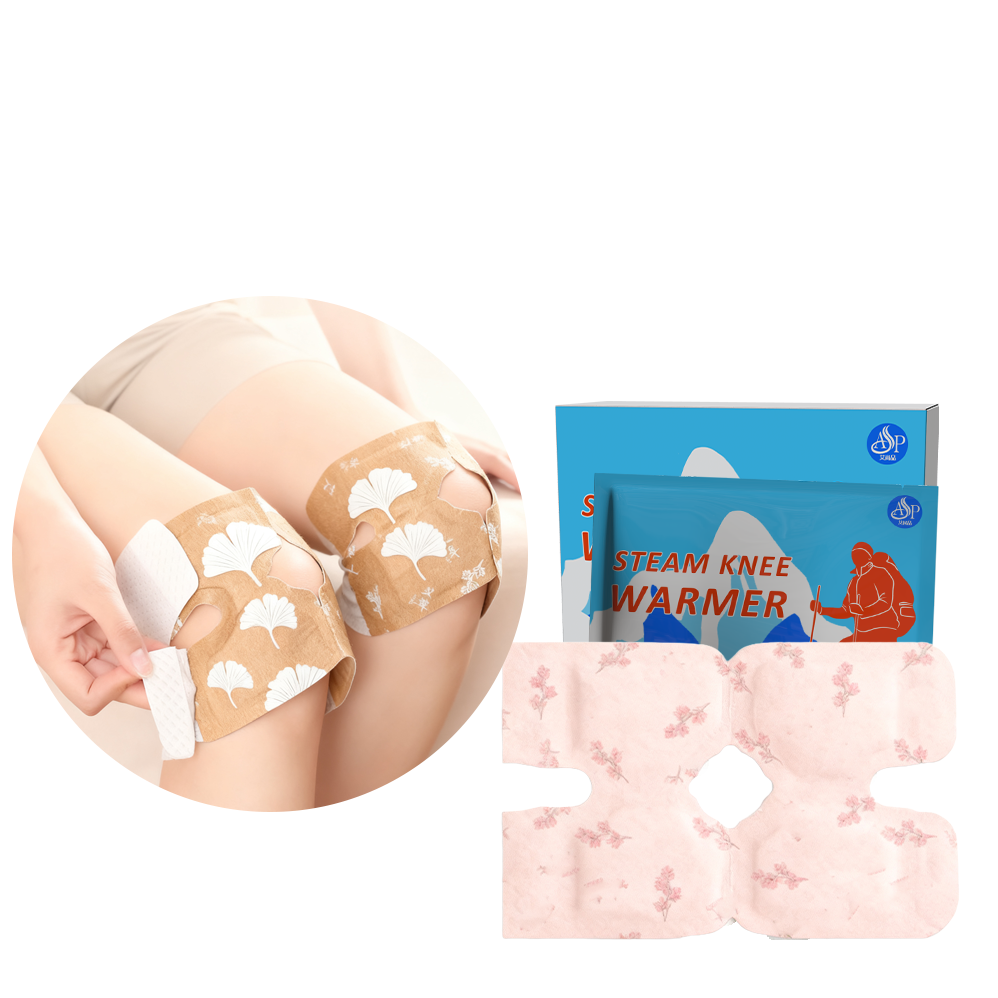 Trending Health Care Products Warm Herbal Air Activated Hot Compress Knee Pain Relief Patch
