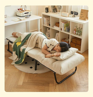 Fauteuil inclinable moderne et pliable pour la sieste au bureau, lit et canapé combinés pour une personne, mobilier de maison pour la relaxation