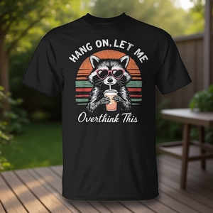 Camiseta Unisex para Adultos con Diseño Divertido de Mapache, Tallas S M L XL XXL, Ropa Casual - Product Image 3