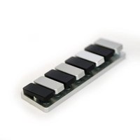 <strong>Best</strong>-<strong>Selling</strong> Tiebro Model 23 8-Keys Seesaw <strong>EDC</strong> Push Card Black and White Aluminum Alloy Piano <strong>Fidget</strong> Spinner Unisex All Ages