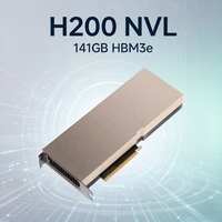 Kartu Grafis H200 Nvl PCIe 141GB Memori GDDR6 Pendingin Kipas GPU Komputasi AI untuk Workstation Pelatihan LLM Inference Komputasi HPC