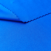 Tissu sportif en jersey simple mat tricoté chaîne, 240 g/m², 155 cm, 85 % polyester, 15 % élasthanne, résistant au chlore, pour maillots de bain et bikinis