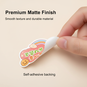 Custom logo printing, die-cut vinyl stickers, custom waterproof cartoon stickers, custom sticker manufacturer. - Product Image 4