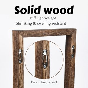 Étagère murale créative en bois pour photos, pour la maison, étagère murale <span class=keywords><strong>de</strong></span> rangement pour salon, étagère décorative en bois pour chambre à coucher - Product Image 5