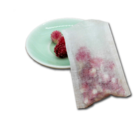 Sachets de thé jetables thermoscellés en fibre de maïs, sachets filtrants pour thé aux fleurs de médecine traditionnelle chinoise, sachets de thé vides