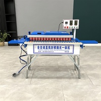 Machine à chantourner professionnelle pour petites usines, système de colle thermofusible, utilisation facile