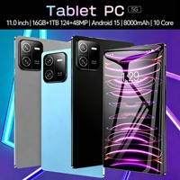 Tablet Pad6pro Terbaru 2026 11 Inci Android 15 16GB+1TB Global 5G LTE Band 2K Layar Full View Mendukung Pembayaran Kartu Kredit