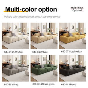 Nouvelle garniture modulaire compressée de haute qualité, petite et surdimensionnée, en éponge, pour meubles de salon et d'atelier de forme carrée - Product Image 4
