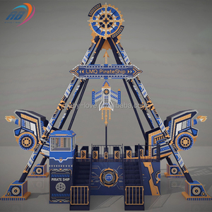 Manège Bateau Pirate Géant à Haut Retour sur Investissement (ROI) – Attraction de <span class=keywords><strong>Parc</strong></span> d'Attractions Passionnante, Bateau Balançoire Grande Capacité pour Enfants et Adultes - Product Image 4