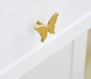 Poignée Santaya en laiton massif brossé, design animal (ours/coeur/étoile), forme originale multifonction pour tiroir de chambre d'enfant - Product Image 5