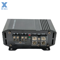 Amplificateur de voiture mono de classe D haute qualité 1500W*1CH SZD-1500.1D avec radio HD intégrée, crossovers et égaliseurs 10Hz-250Hz, garantie de 2 ans