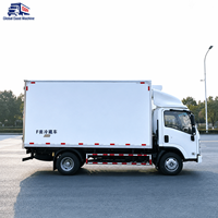 Camion frigorifique d'occasion ISUZU KV100 économique, norme Euro 6, pneus 7.00R16, fourgonnette pour chaîne du froid