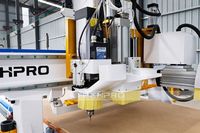 Machine de fabrication d'armoires, routeur CNC pour le nesting de panneaux de bois pour ligne de production d'armoires