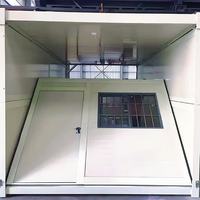 Maison préfabriquée pliable moderne de 20 pieds/40 pieds |   Installation rapide en 10 minutes |   Expédition DDP |   Mini bureau portable |   3 ans