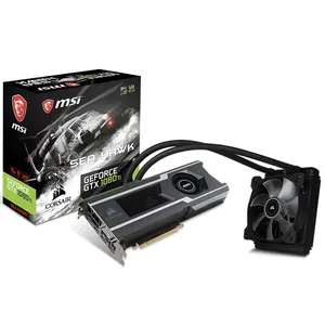 MSI NVIDIA GeForce GTX 1080 Ti SEA HAWK X Menggunakan Kartu Grafis Gaming dengan Memori 11GB GDDR5X 1050 1050TI 1060 1060TI 1070 1070TI