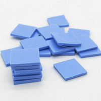 Offre Spéciale – Lot de 100 Pads Thermiques Conducteurs en Silicone Bleu 10mm*10mm*1mm pour Refroidissement de GPU et CPU