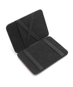 Portafoglio Magico da Uomo OEM Sottile con Tasca Frontale e Fascia Elastica, Design ad Arco - Product Image 2