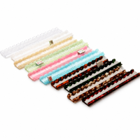 Supports de Mahjong Modernes en Acrylique de 20 Pouces à Bordures Festonnées avec Poussoirs Magnétiques pour le Divertissement