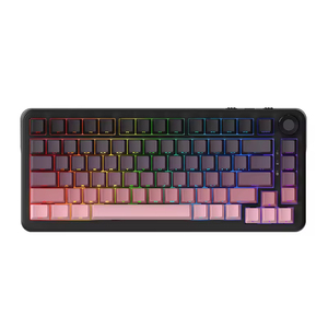 Mechanical <b>keyboard</b> RGB three-mode <b>wireless</b> hot-swappable side engraving game customized luminous gaming - Product Image 2