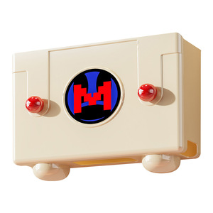 Wall Mounted Router Storage Box Rectangle Punch Free Cartoon Design For Home WiFi Modem Organizer - Product Image 5