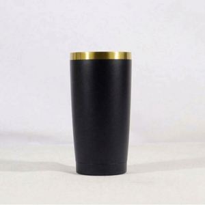 New Arrival 20oz <b>Reusable</b> Rainbow Plated Powder Coated Stainless Steel Travel Coffee Mug <b>Lid</b> Thermal Insulation 6-12 Hours - Product Image 3