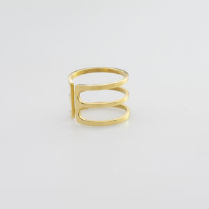 Anillos de nudillo de dedo Midi para mujer, Top de moda delicado y chapado en oro, bandas Punk simples y elegantes - Product Image 4