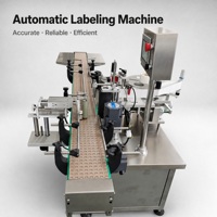 Machine d'étiquetage automatique de bouteilles rondes SINBON pour autocollants adhésifs