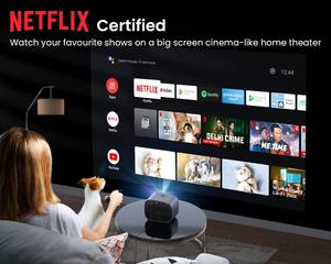 Proiettore 4K per Casa 2026, Ultimo Modello con Autofocus F2A, Sistema Android TV Intelligente, Quad Core, Sistema Google-TV, Dual WiFi, 1080p - Product Image 6