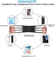 Support de téléphone portable pour poussette, vélo électrique, moto, vélo, pince de fixation 360 °   Résistant à la rotation en silicone