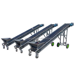 Sistem Konveyor Sabuk Pemuatan dan Pembongkaran Kontainer 40ft 20ft Efisiensi Tinggi Mingjing Bersertifikasi CE Motor 2.2KW Kecepatan Dapat Diatur - Product Image 1